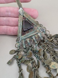 Vintage Kuchi Adornment Tikka Hair Hook Condition Issue 11" (20614)