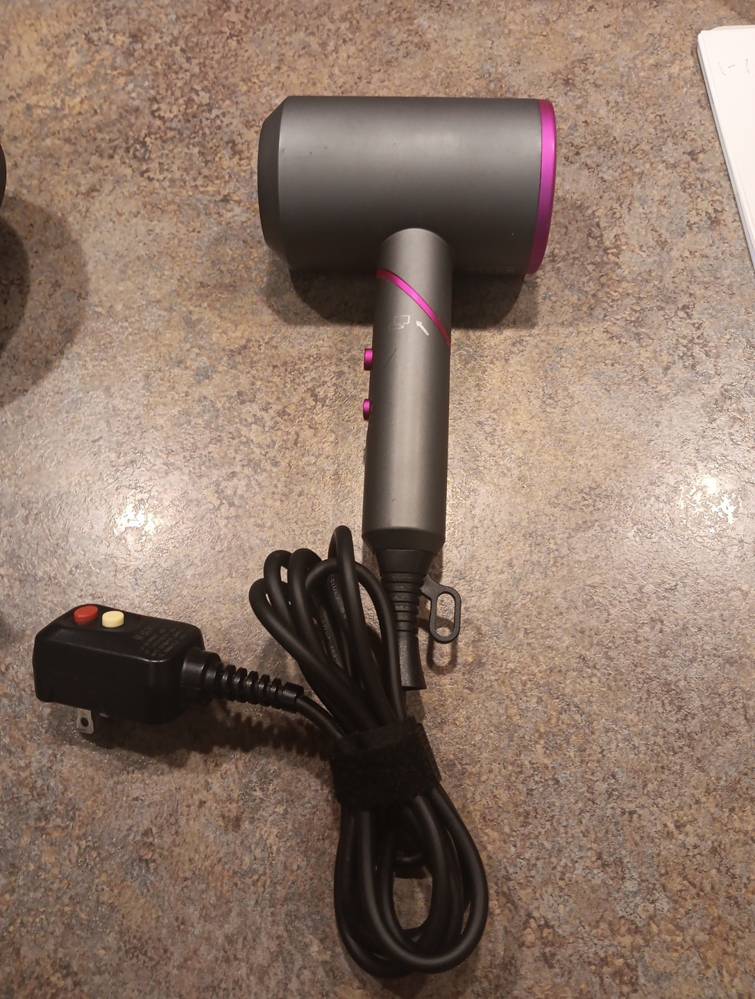1800W Ionic Hair Dryer Fast Drying Low Noise