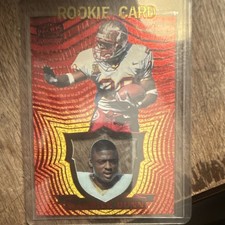 Pacific 1997 Invincible Rookie Warrick Dunn Tampa Bay Buccaneers(RED) #144 Card