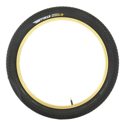 Hoffman MAGNUM BMX Reifen Weiß / Schwarz