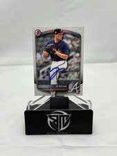 JR Ritchie Autograph Signed 2025 Bowman BD-199 Atlanta Braves Prospect