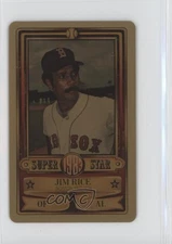 1983 Perma-Graphics/Topps Credit Cards Gold Jim Rice #150-SSA8331 HOF
