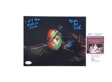 Martin Jay Sadoff Signed 8x10 Photo Friday The 13th Part 3 Jason Voorhees JSA 🔪
