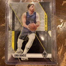 2023-24 Panini Phoenix Fade to Black Luka Doncic #18 Dallas Mavericks