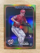 2024 Topps Series 2 - Jacob Young #397 Rookie Gold Foil