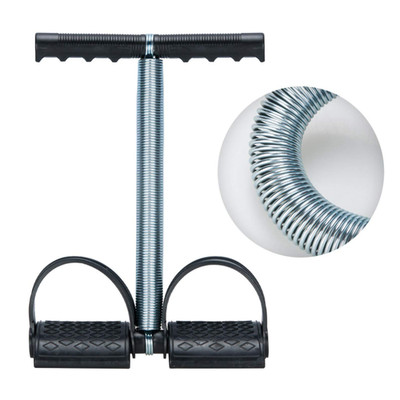 Multifunktional Sportgerät Fußpedal Bodybuilding Expander Feder Schlauch
