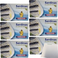 Vigilante Sardinen In OlivenöL Sardinas En Aceite De Oliva 6X120G Usy Block