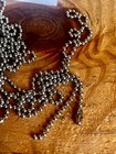 Bead Ball Chain Lot of Stainless Steel made in the USA with connector — photo 4
