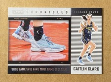 2025 Panini Chronicled Caitlin Clark #80 WNBA Shoe Game Indiana Fever ROY