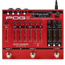 EHX Electro-Harmonix POG3 Polyphonic Octave Generator Guitar Effect Pedal