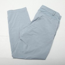 Nike Golf Pants Mens 34x32 Gray Dri-FIT Tour Performance Stretch 639783-089