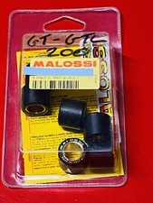 VESPA GT200 GTL200 2003 TO 2006 MALOSSI RACING  20 X 17 X 12.5g ROLLER WEIGHTS