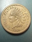 🔥1860 INDIAN HEAD CENT Rounded Bust