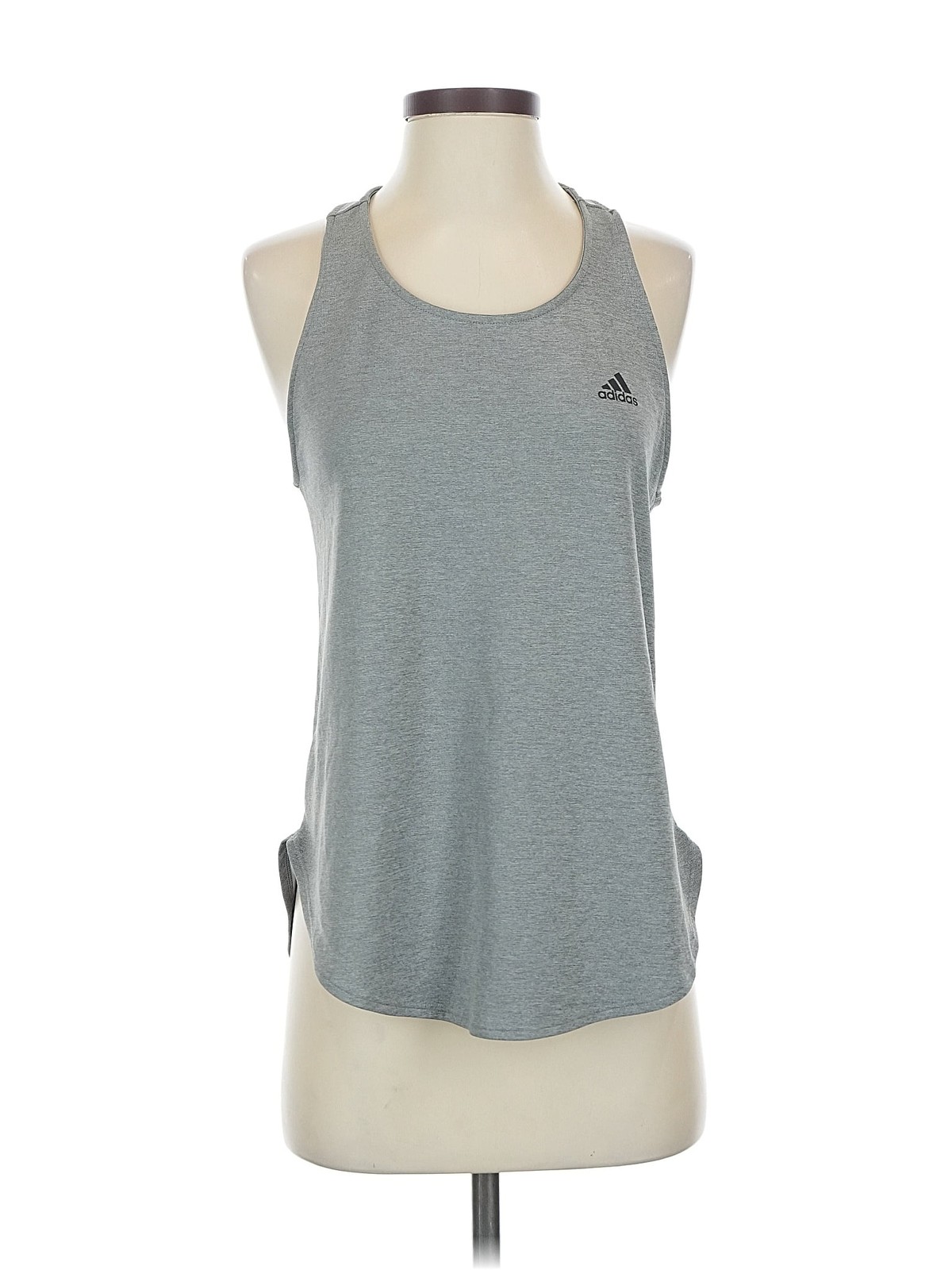 Adidas Women Gray Active Tank S