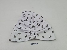 Badekappe DDR Vintage Muster Wei&szlig; Grau #251584