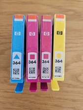 Genuine HP 364 Cyan, Magenta &