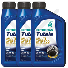 Petronas Tutela Multi MTF 700 75W80 Manual Transmission Fluid 3L 3 Litre (1L X3)