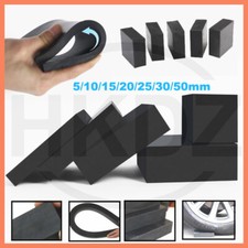 Black Rubber Sheets Pad Mat Matting Various Sizes Thickness 5/10/15/20/25/30mm