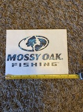 Mossy Oak Fishing Camo Logo Fly Fishing Outdoor Blue Stickerdecal Approx 8