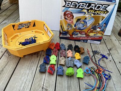 Beyblade Burst Epic Rivals Battle Set Valtryek V2 Spryzen S2 Yellow + Extras!