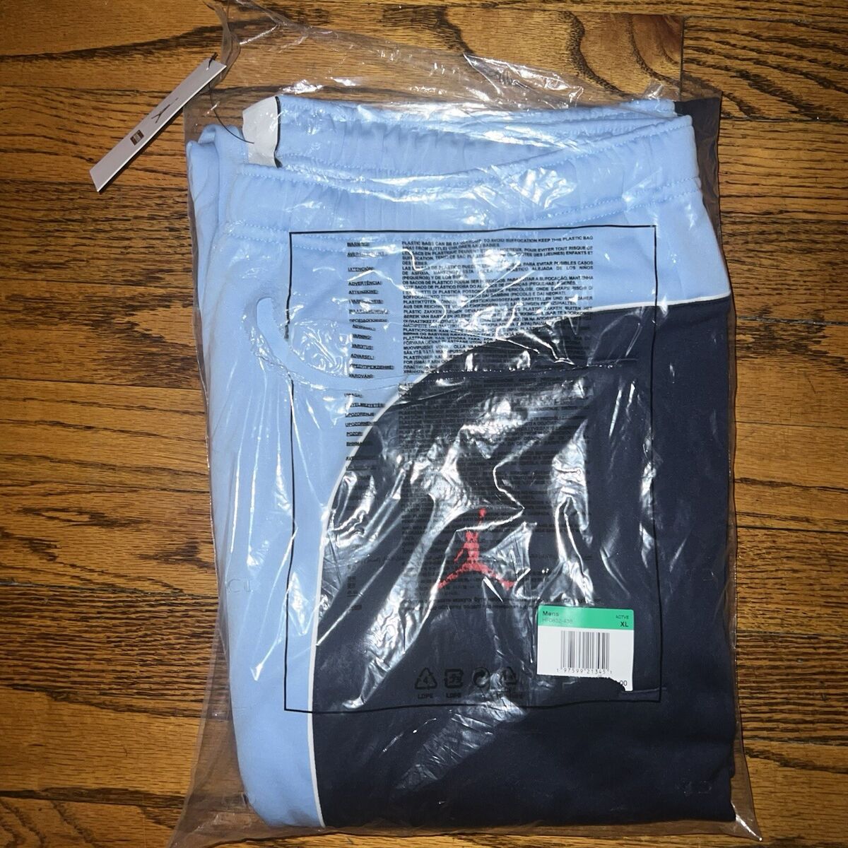 In-Hand Supreme Jordan Tricot Track Pants Light Blue Size In-Hand Supreme Jordan Tricot Track Pants Light Blue Size
