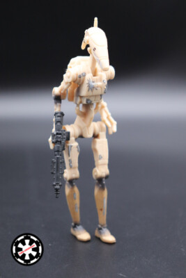 Battle Droid Shot Star Wars Episode I Collection 1999