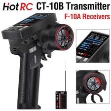 HotRC CT-10B RC Funksender 10CH 2.4G Fernsteuerung und F-10A PWM GFSK Empfänger