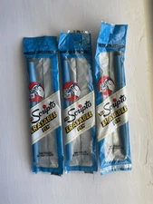 3 1980s Scripto Tokai Erasable Pens T599 Blue Ink Made In USA