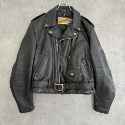 Schott Perfecto Double Leather Riders Jacket Size 42 Made in USA