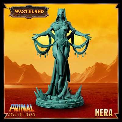 Psionics Nera Human Pinup Sorcerer Dark Sun Fantasy Miniature DnD Tabletop RPG