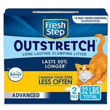 Fresh Step Outstretch, Clumping Cat Litter, Advanced, Extra Large, 32 Pounds ... 1.49 per pound
