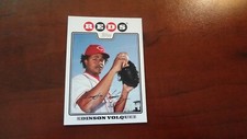 2008 TOPPS # 408 EDISON VOLQUEZ BASEBALL CARD