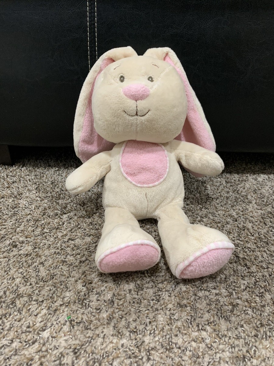 Babies R Us Bunny Plush Rare Hard To Find Cream Pink
