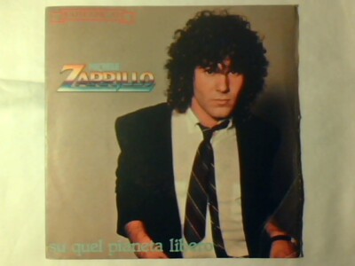 MICHELE ZARRILLO Auf diesem freien Planeten 7'' TOTO' SAVIO SANREMO 1981 NIE GESPIELT!