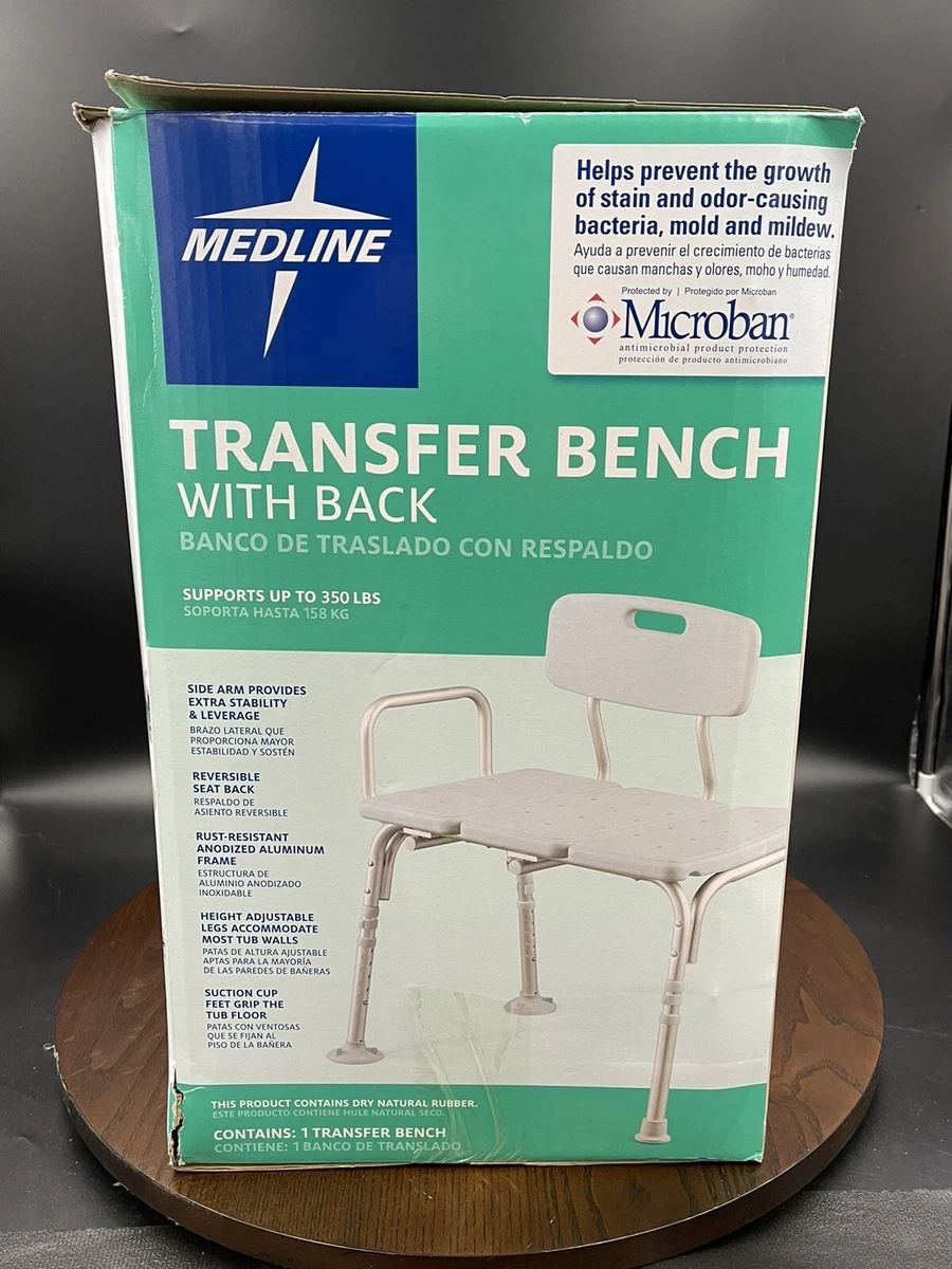 Medline shower 2025 chairs with microban