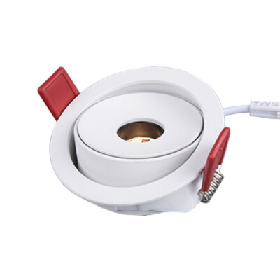 2 x LED COB Ceiling Light Fixture Narrow Beam Angle 3°8°15° Focus Mini Spotlight