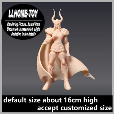 Anime Capricornus Shura Stand Resin 3D Print GK Figure DIY Model Unpainted