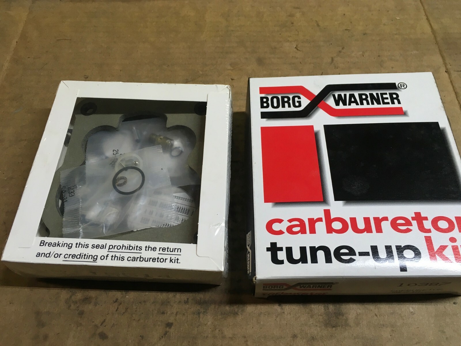 New Warner Carburetor Tune Up Kit 10387 eBay