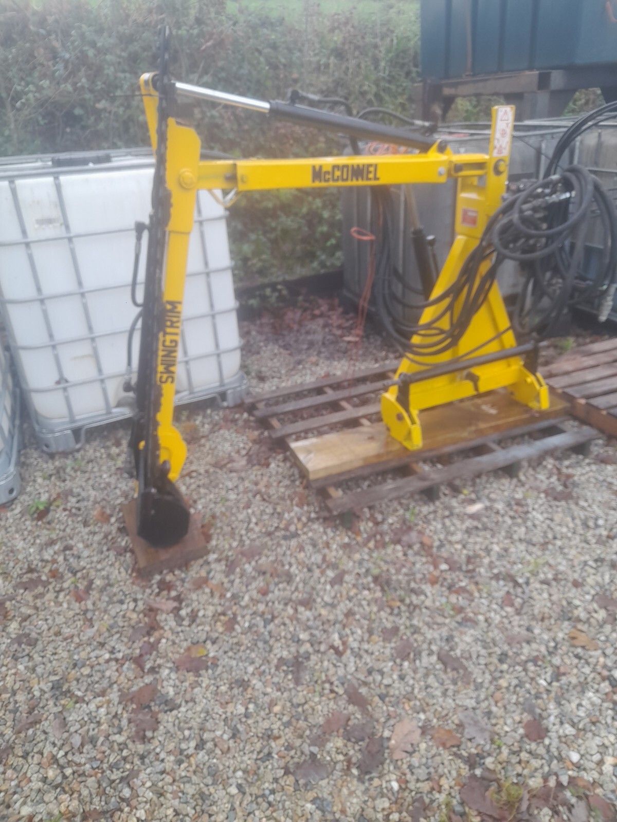 mcconnel swing trim compact tractor hedge cutter eBay