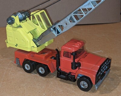 Excellent NM Vintage Corgi Major Mack Priestman Crane Truck # 1154