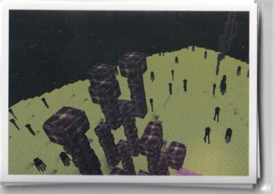 Panini Minecraft Treasure Sticker 2021 Nr. 185 Explore the End