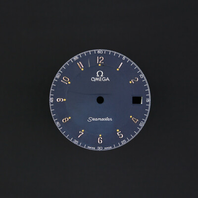 Omega Seamaster PROTOTYP blue blau Dial Zifferblatt Automatic arabic