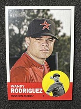 WANDY RODRIGUEZ #99 2012 Topps Heritage Baseball QTY Houston Astros