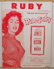 Ruby - Mitchell Parish & Heinz Roemheld - Sheet Music  1953