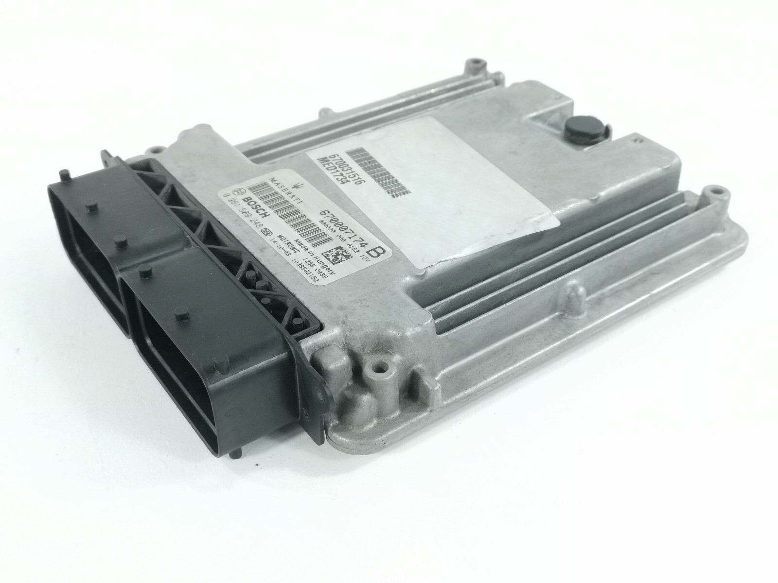 15 MASERATI QUATTROPORTE M139 ENGINE ECU COMPUTER ASSEMBLY OEM