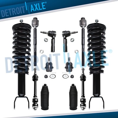 2WD Front Strut Tie Rod Sway Bar Kit for 2005 2006 2007 2008 2009 Dakota Raider