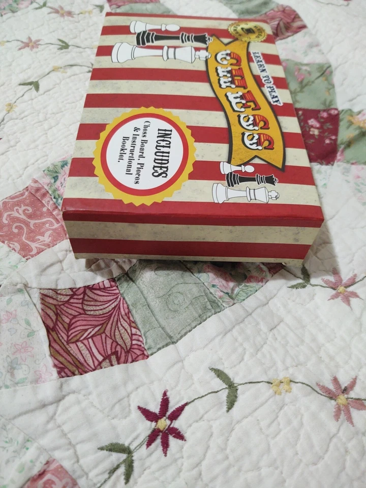 Learn To Play Chess Retro Games Includes Chess Board Pieces Instruction Booklet  - Image 3 of 4