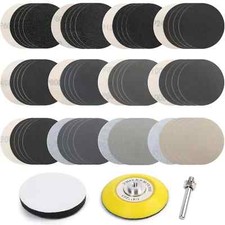 3 Inch Wet Dry Sanding Disc, 60pcs 60 to 7000 Grit, Silicon Carbide Hook and ... 0.31 per gallon