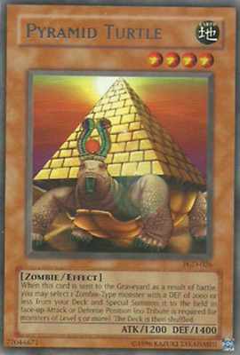 Pyramid Turtle PGD-026 X 1 Near Mint Silver Rare yugioh Card
