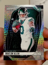 2024 Panini Prizm Braelon Allen Rookie Variation MOJO PRIZM /35 RC Jets #6 SSP